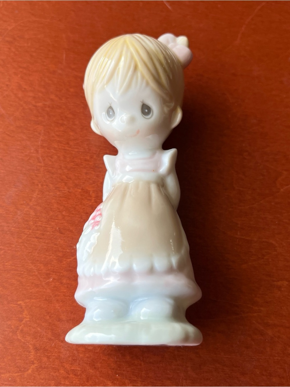 RARE Precious Moments Girl Salt & Pepper Shaker 1993 PMI